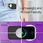 Amazon Etui Apple Iphone 12 Pro Case Półprzezroczyste Czarne Plecki A217 - zdjęcie 3