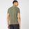 WRANGLER SS OVERDYE POLO DUSTY OLIVE W7F4KQX45 - zdjęcie 2
