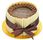 OKRĄGŁY ZŁOTY PODKŁAD POD TORT CIASTO - 32 cm - zdjęcie 2