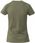 DAMSKA KOSZULKA BAWEŁNIANA T-SHIRT SLIM BAWEŁNA ORGANICZNA OLIVE GREEN XS - zdjęcie 2