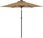 Parasol ogrodowy vidaXL Parasol Ogrodowy Led Stalowy Słupek Taupe 225X225X212cm 4005069 - zdjęcie 6