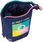 Benetton Stojące Etui Na Akcesoria Cool Granatowy 8X19X6Cm - zdjęcie 4