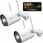 Kamera przemysłowa Iegeek Zewnętrzna Monitoring Wi-Fi 2 Full Hd 2szt. - zdjęcie 4