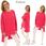 F517 Luźna BLUZA z przeszyciami KOLORY - zdjęcie 2