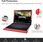 Torba na laptopa Amazon Etui Zamykane Z Klapką Acer Chromebook Spin 511/311 11.6" Case Czerwony (275135868) - zdjęcie 2