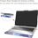 Torba na laptopa Amazon Etui Z Klapką Hp Notebook 15.6" Modele Dw/dy/ef/fq Galaxy Kosmos (273286252) - zdjęcie 3