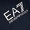 EMPORIO ARMANI EA7 sportowy damski dres NAVY BLUE - zdjęcie 3