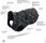 Hunter Dog Coat Monaco 45Cm Black - zdjęcie 7