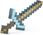 Mattel Minecraft Miecz/Kilof 2w1 z transformacją Akcesorium do zabawy w naśladowanie inspirowane grą Minecraft FCW14 - zdjęcie 2