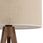 TK Lighting Grand 16017 lampa stojąca podłogowa nowoczesna skandynawska boho drewniana klosz materiałowy 1x15W E27 orzech/juta - zdjęcie 2