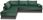 Narożnik NORDICO  280/210 cm w stylu skandynawskim - zdjęcie 4