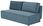 Mavik Sofa Rozkładana 3-Osobowa Niebieska Uno (2,3350481214E+16) - zdjęcie 4
