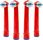 Szczoteczka elektryczna Elektryczna Szczoteczka Oral-B Vitality 100 Lightyear + 4X Końcówek Czerwony + Etui Niebieski + Dodatki - zdjęcie 3