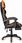 Fotel dla gracza Hells Chair HC-1039 Orange Pomarańczowy - zdjęcie 6