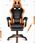 Fotel dla gracza Hells Chair HC-1039 Orange Pomarańczowy - zdjęcie 9