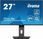 Monitor Iiyama 27" XUB2792UHSU-B6 - zdjęcie 2