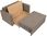 Sofa Bunio III beżowa Paros 3 Beige - zdjęcie 2
