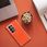 Etui Case Plecki Matrix do Xiaomi Redmi 13C Poco C65 pomarańcz Szkło 9H - zdjęcie 5