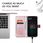 Amazon Etui Pokrowiec Xiaomi Redmi 9T Różowe Zamykane Z Klapką +2x Szkło Hartowane - zdjęcie 5