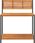 vidaXL Ogrodowy Stół Roboczy 90X50X110cm Drewno Akacjowe I Stal 367619 - zdjęcie 2