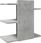 vidaXl Organizer Na Biurko, Szarość Betonu, 42X21,5X42Cm - zdjęcie 3