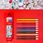 Caran D'Ache Flamastry Akwarelowe D’Ache Swisscolor 10 Kolorów W Metalowej Tubie + Kolorowanka - zdjęcie 3