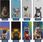 Superetui Etui Z Klapką Do Samsung Galaxy A25 Pies Mops I Buldog - zdjęcie 5