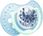 Lovi Smoczek silikonowy dynamiczny 18m+ 2 szt. Tie Dye Blue - zdjęcie 7