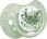 Lovi Smoczek silikonowy dynamiczny  18 m 2 szt. Tie Dye Green - zdjęcie 6