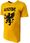 T-shirt męski KASZEBE koszulka bawełna ŻÓŁTA GRYF XL - zdjęcie 3