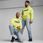 Bluza z kapturem męska Puma ESS BIG LOGO FL żółta 58668768 - zdjęcie 6