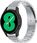 Bizon Pasek Ze Stali Nierdzewnej Strap Watch Aura Do Galaxy Fe 7 6 Classic 5 Pro 4 Srebrny - zdjęcie 6