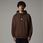 Bluza z kapturem męska The North Face ZUMU OVERSIZE brązowa NF0A89FJ1OI - zdjęcie 4