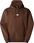 Bluza z kapturem męska The North Face ZUMU OVERSIZE brązowa NF0A89FJ1OI - zdjęcie 1