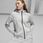 Bluza z kapturem damska Puma EVOSTRIPE FZ szara 67607304 - zdjęcie 3