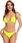 Bikini SHEKINI z Regulowanymi Ramiączkami, Żółte, Rozmiar L - zdjęcie 6