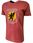 T-SHIRT MĘSKI KOSZULKA BAWEŁNIANA KASZEBE RÓŻ M - zdjęcie 2