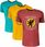 T-SHIRT MĘSKI KOSZULKA BAWEŁNIANA KASZEBE ŻÓŁTA 3XL - zdjęcie 6