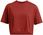 Damski t-shirt crop-top Under Armour UA W Boxy Crop Logo Ss - czerwony - zdjęcie 2