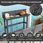 Costway Stolik Barowy 122x39x136cm Np11427Gr - zdjęcie 2