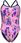 Arena Damski Strój Kąpielowy Women'S Rose Texture Swimsuit Xcross Back - zdjęcie 3