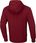 Bluza z kapturem Pit Bull Cotton Terry Everts '23 - Bordowa S - zdjęcie 2