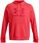 Męska bluza dresowa nierozpinana z kapturem Under Armour UA Rival Fleece Logo HD - czerwona - zdjęcie 6