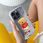 Babaco Etui Do Apple Iphone 13 Mini Teddy Soccer 001 Płynny Brokat Srebrny - zdjęcie 4