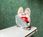 Mbm Etui Rabbit Bunny Mirror Case Do Samsung A34 5G - zdjęcie 4