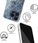 Babaco Etui Do Apple Iphone 14 Plus Kokardki 001 Płynny Brokat Niebieski - zdjęcie 5