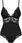 Obsessive Bielizna- 810-Ted-1 Body Czarne S/M - zdjęcie 3