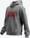 Bluza robocza z kapturem AC/DC Safety Jogger 012828 ACXHOODIE-113, szaro-czerwona Rozmiar: 3XL - zdjęcie 4