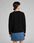 LEE CREW NECK SWS DAMSKA BLUZA BLACK L53ATX01 - zdjęcie 5