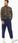 LEE SEASONAL CAMO SWS MĘSKA BLUZA BEZ KAPTURA WASHED BLUE L80ASPLR - zdjęcie 2